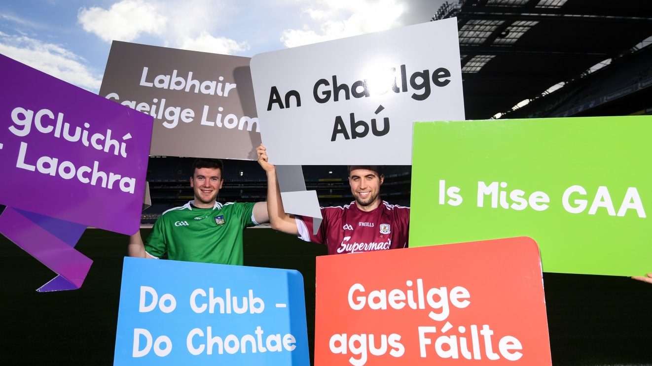 Jamie Ó Tuama, GAA Irish Language Officer, and how the GAA is a wonderful part of our culture.