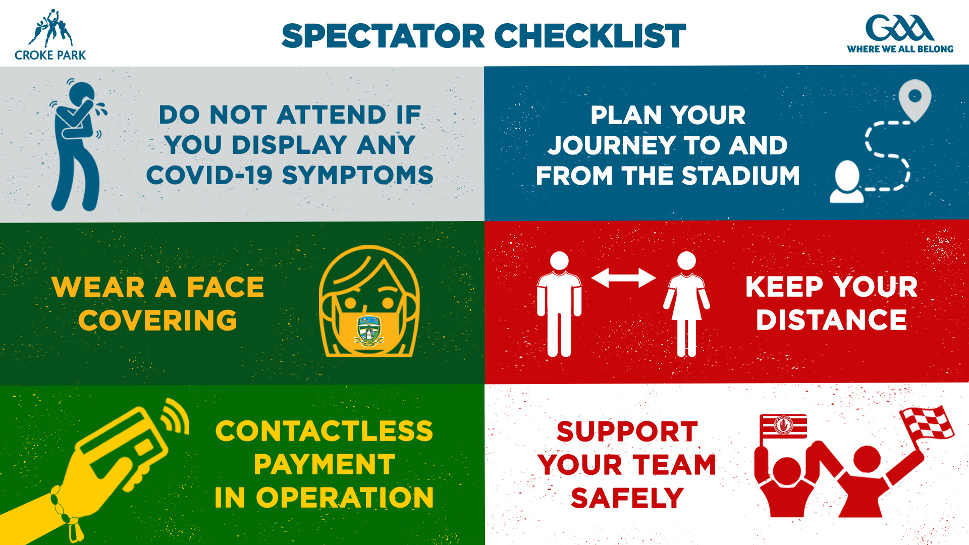 Staying Safe – Supporter Code of Conduct
