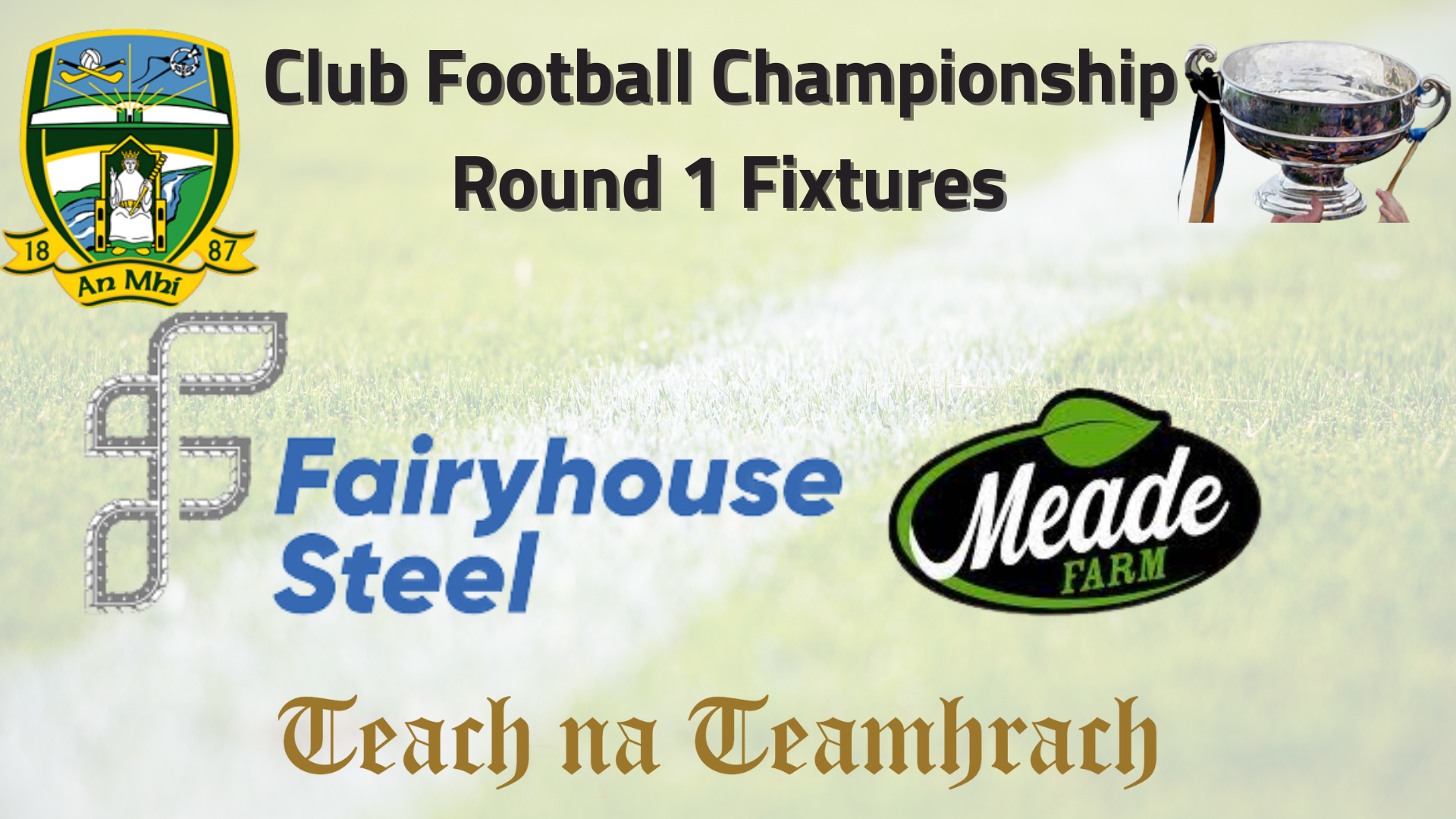 2021 Club Football Championship Rd. 1 Fixtures