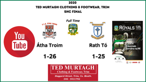 WATCH – 2020 Ted Murtagh SHC Final