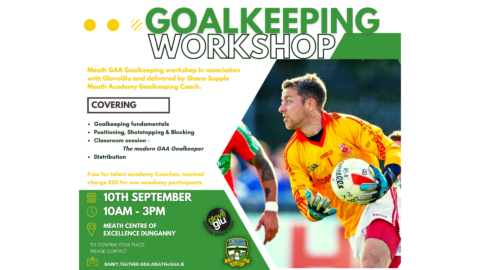 Meath GAA Goalkeeper Coaches Workshop – 2022