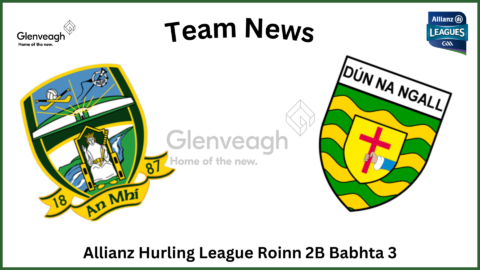 One enforced change for Meath hurlers