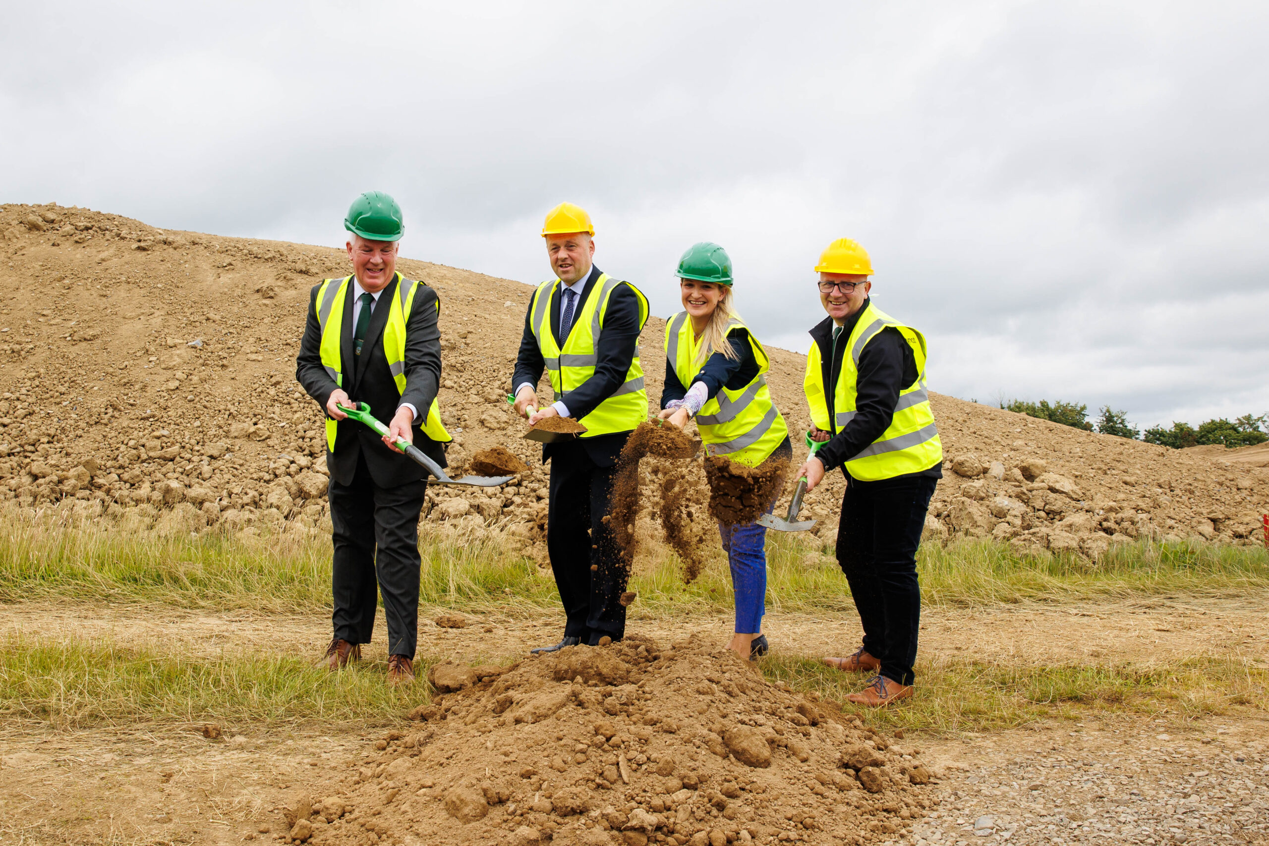 Work commences on three new pitches in Dunganny