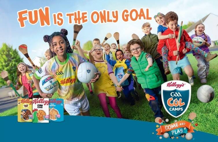 Registrations for Kellogg’s GAA Cúl Camps now open