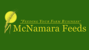 2026 - McNamara Feeds Logo (Green Background)