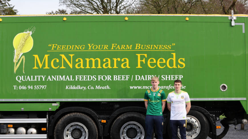 McNamara Feeds welcomed on board as Hurling Sponsors